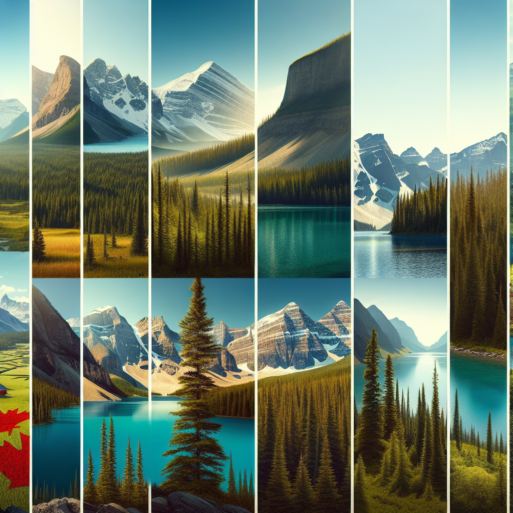 landscapes of Canada