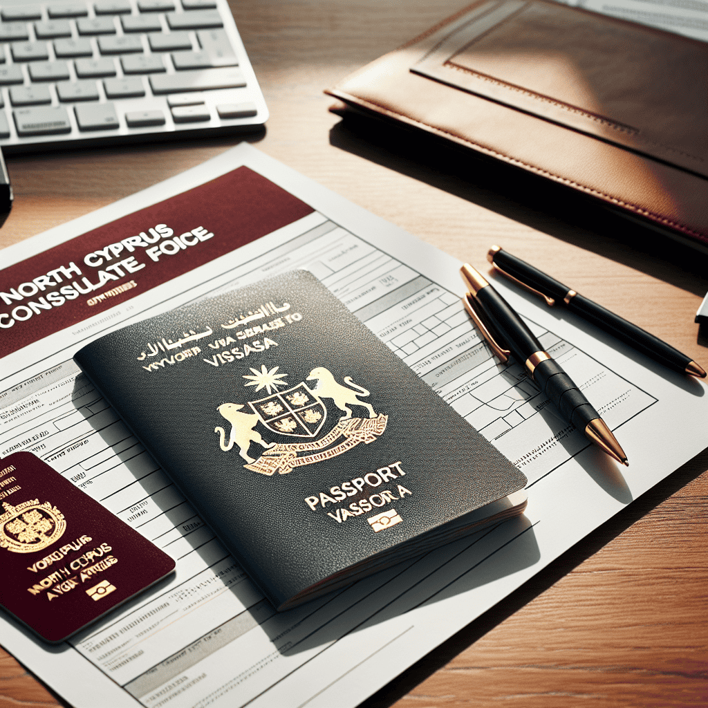 passport and document for North Cyprus visa